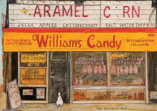 The patient pup Sam Toft